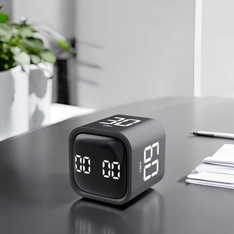 BowLift | Smart Cube Timer with Gravity Sensing and LED Display
