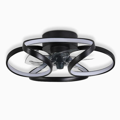 Skanto | Stylish LED Ceiling Fan with Remote Control and Flower Decoration