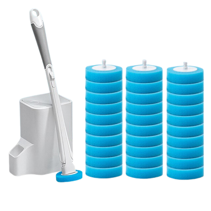 Disposable Toilet Brush Set