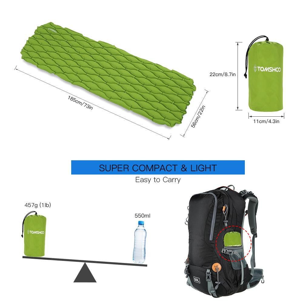 Outdoor Inflatable Sleeping Pad | Skanto