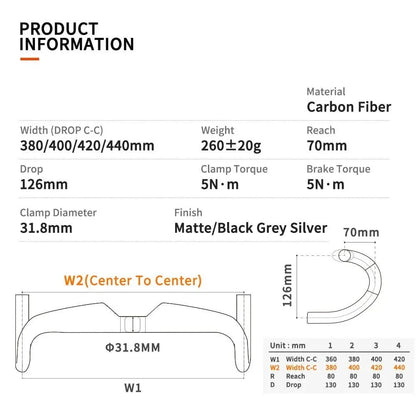 BowLift | Ultralight carbon handlebars for road & gravel bikes