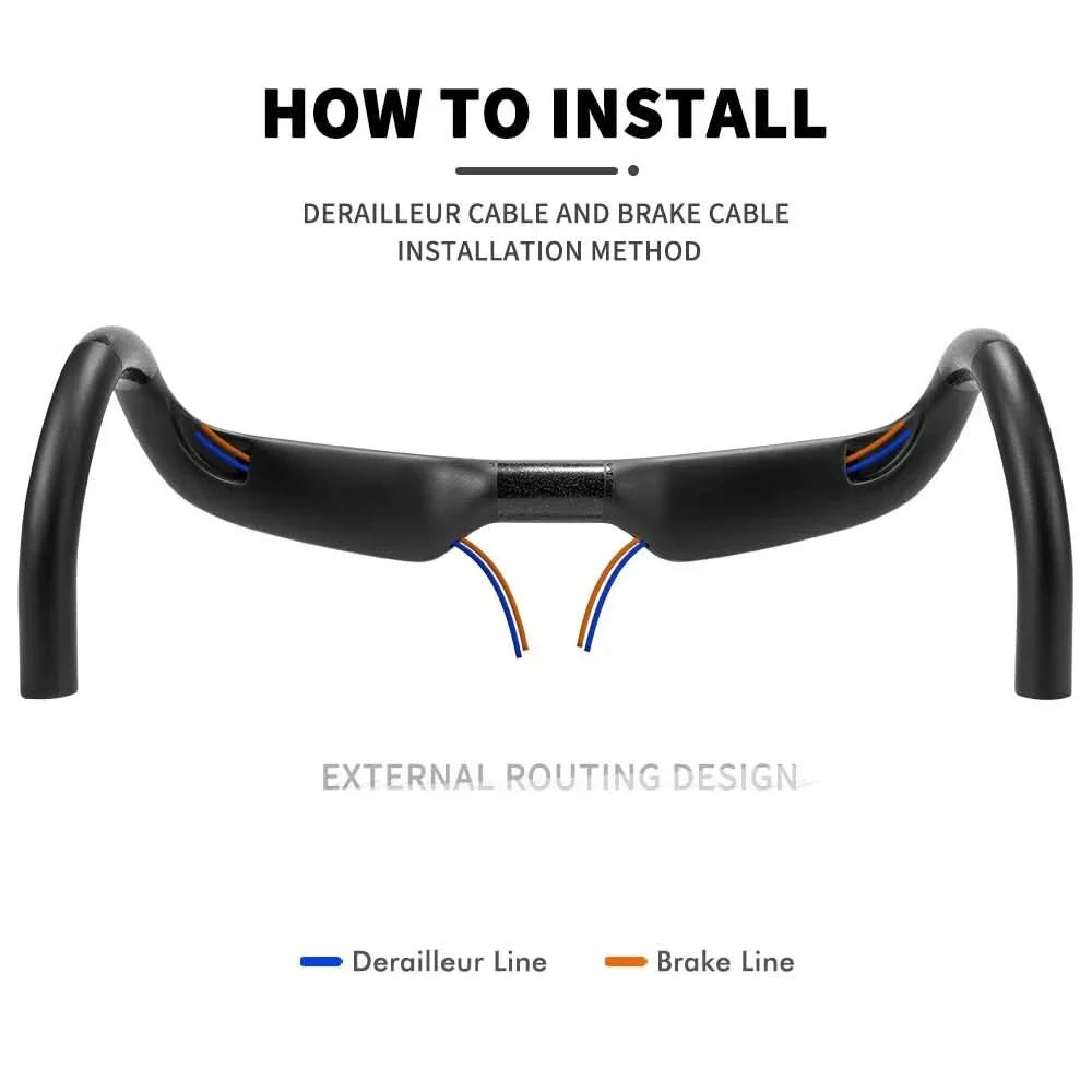 BowLift | Ultralight carbon handlebars for road & gravel bikes