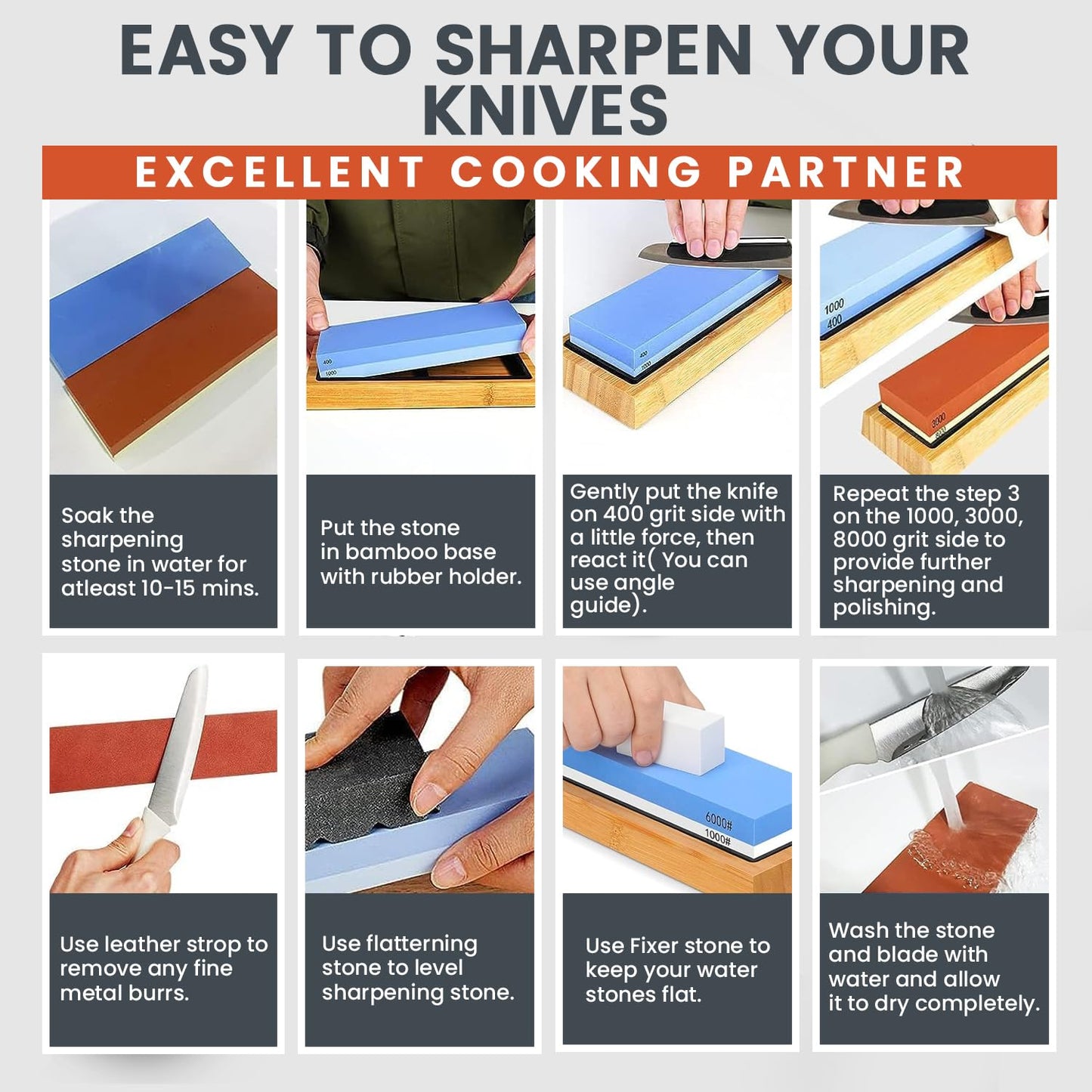 Skanto | Sharpening Stone Set