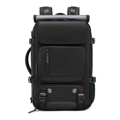 BowLift | Travel backpack with USB connection, shoe compartment & anti-theft compartment