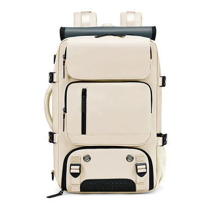 BowLift | Travel backpack with USB connection, shoe compartment & anti-theft compartment