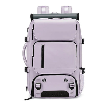 BowLift | Travel backpack with USB connection, shoe compartment & anti-theft compartment