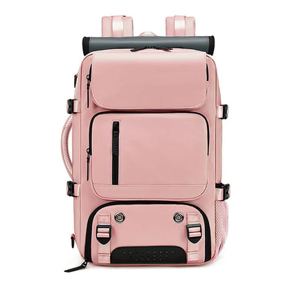 BowLift | Travel backpack with USB connection, shoe compartment & anti-theft compartment