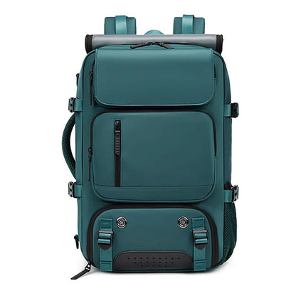 BowLift | Travel backpack with USB connection, shoe compartment & anti-theft compartment