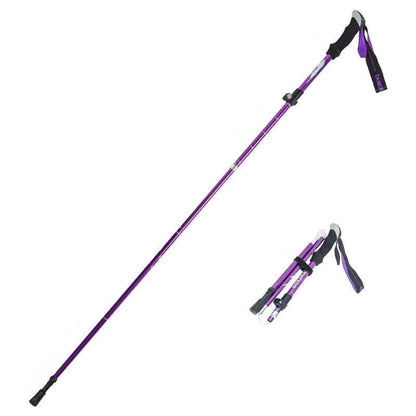 Skanto | Ultralight 5-Section Telescopic Trekking Poles for Mountain and Hiking Tours