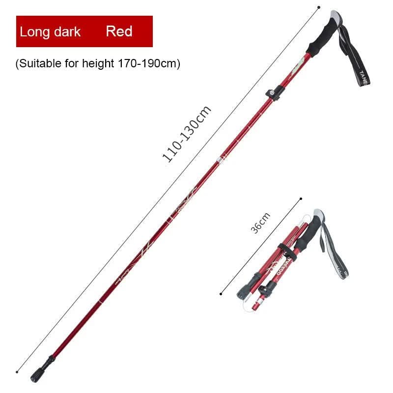 Skanto | Ultralight 5-Section Telescopic Trekking Poles for Mountain and Hiking Tours