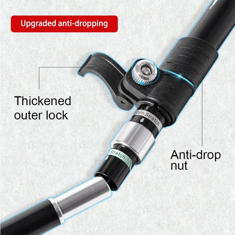 Skanto | Ultralight 5-Section Telescopic Trekking Poles for Mountain and Hiking Tours