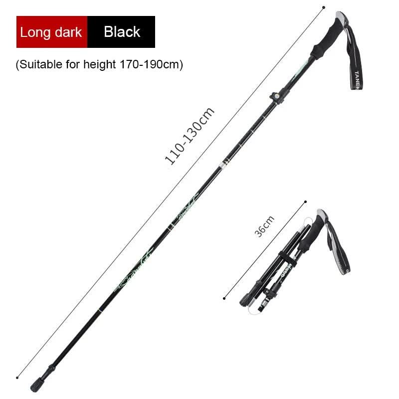 Skanto | Ultralight 5-Section Telescopic Trekking Poles for Mountain and Hiking Tours