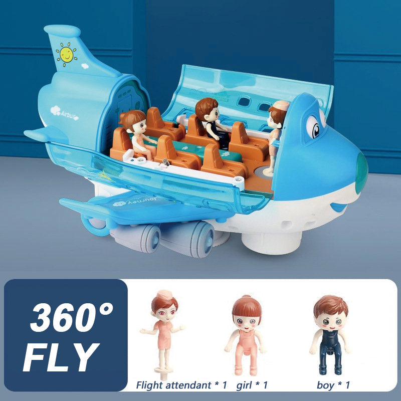 360° rotatable electric airplane toy