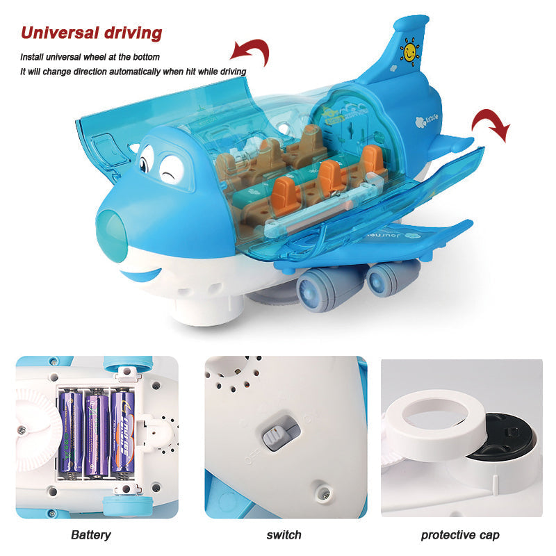 360° rotatable electric airplane toy