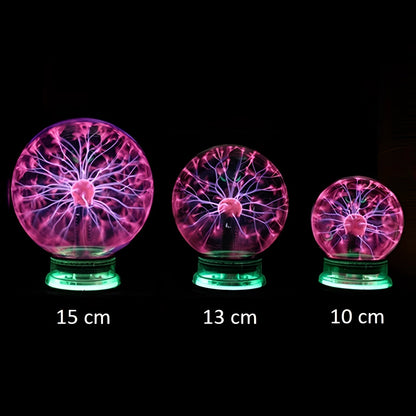 BowLift | Plasma Globe Light | Interactive Touch-Activated LED Orb for Home Decor & Science Experiments