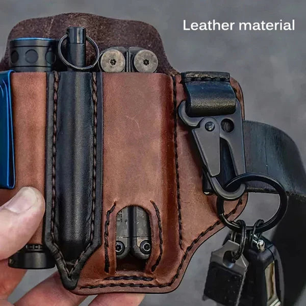 BowLift | Tactical Multi Tool Belt Leather Bag
