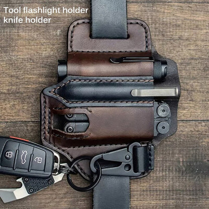 BowLift | Tactical Multi Tool Belt Leather Bag