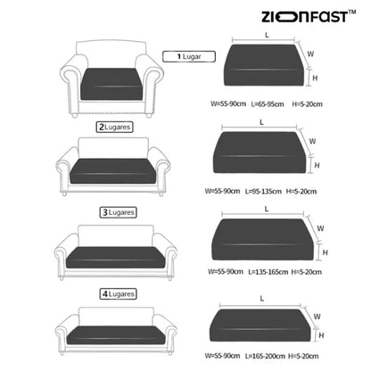 Skanto | Waterproof Stretch Sofa Cover - Zion™