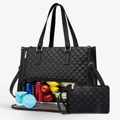 Skanto Skanto | 2-in-1 - Elegant Handbag with Integrated Insulated Compartment & Large Storage