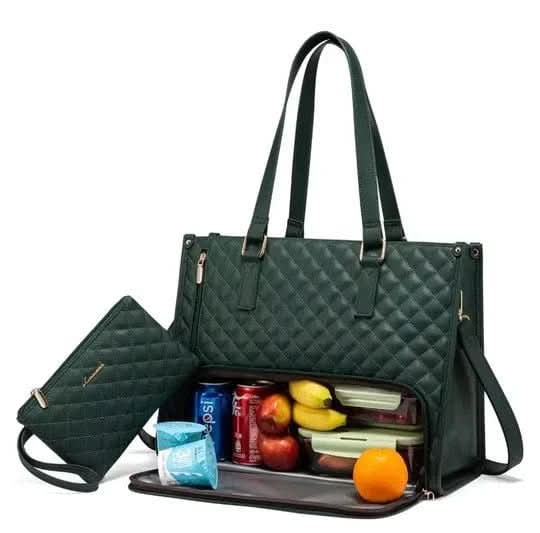 Skanto Skanto | 2-in-1 - Elegant Handbag with Integrated Insulated Compartment & Large Storage