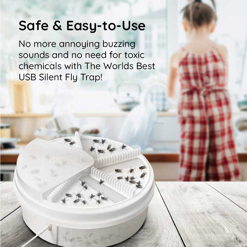 BowLift | The Worlds Best USB Silent Fly Trap