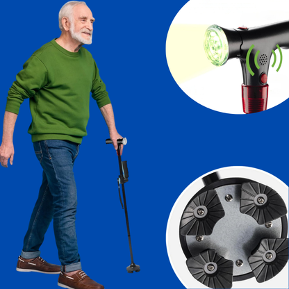 Skanto | Walking Stick | Ergonomic, Lightweight Design for Seniors & Mobility Support