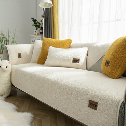 Skanto | Waterproof Fleece Sofa Cover, Non-Slip, Washable