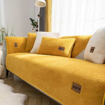 Skanto | Waterproof Fleece Sofa Cover, Non-Slip, Washable