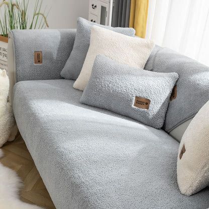 Skanto | Waterproof Fleece Sofa Cover, Non-Slip, Washable