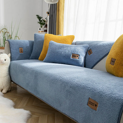 Skanto | Waterproof Fleece Sofa Cover, Non-Slip, Washable