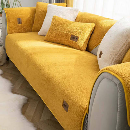 Skanto | Waterproof Fleece Sofa Cover, Non-Slip, Washable
