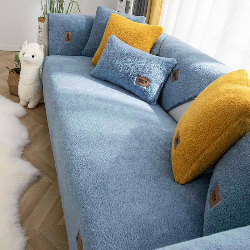 Skanto | Waterproof Fleece Sofa Cover, Non-Slip, Washable