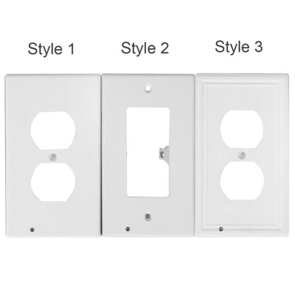 BowLift | Pack 4x LED Night Light Outlet Cover | Energy-Efficient, Automatic Sensor & Safe for Kids' Rooms