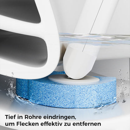 BowLift | Antibacterial Disposable Toilet Brush with Hygienic Sponge Head and Holder