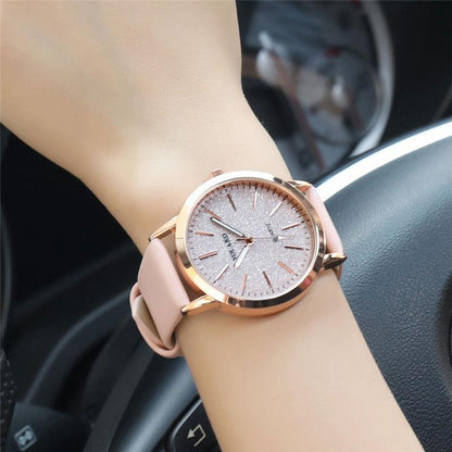 BowLift | IcoolGadgets High Quality Fashion Womens Ladies Simple Watches Geneva Faux Leather Analog Quartz Wrist Watch clock saat Gift