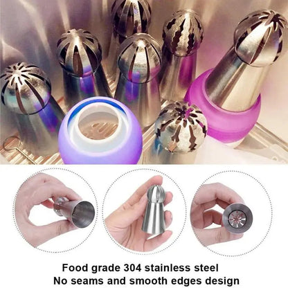 BowLift | Cake Decoration Set made of Stainless Steel – Create Flowers Like a Pro