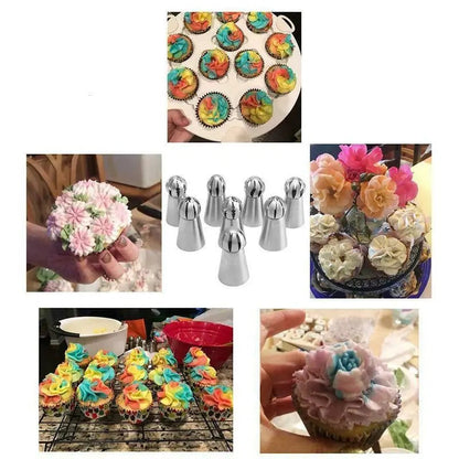 BowLift | Cake Decoration Set made of Stainless Steel – Create Flowers Like a Pro