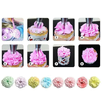 BowLift | Cake Decoration Set made of Stainless Steel – Create Flowers Like a Pro