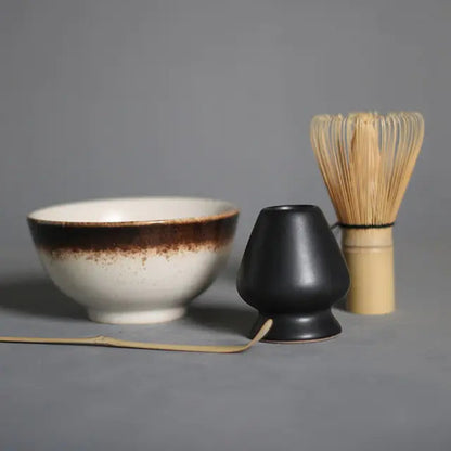 Skanto | Zenmatcha Tea Ceremony Set – Complete Matcha Gift Set with Bamboo Whisk and Bowl