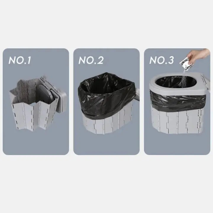 BowLift | Portable Folding Toilet for Outdoor & Emergencies