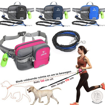 Dog Leash Hip Bag Set | Skanto