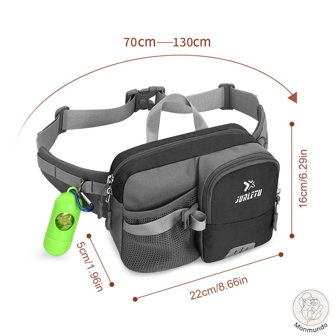 Dog Leash Hip Bag Set | Skanto