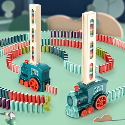 Skanto | Automatic Domino Train | Creative Educational Toy for Kids