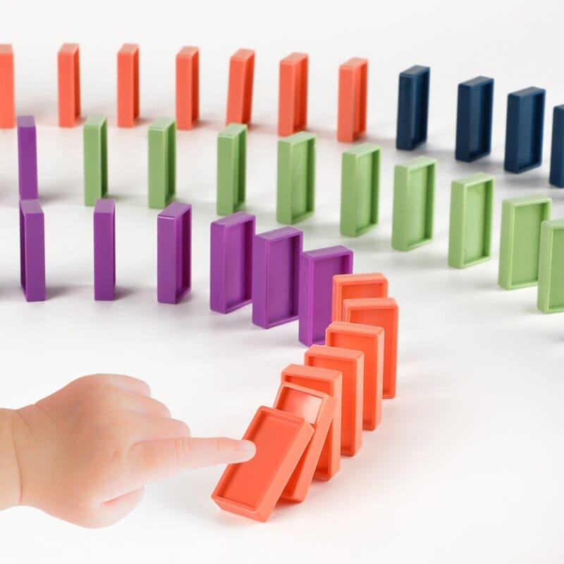 Skanto | Automatic Domino Train | Creative Educational Toy for Kids
