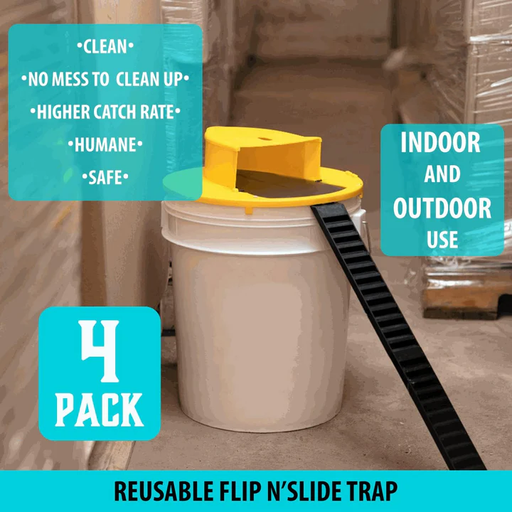 Skanto | 4-Pack Bucket Mouse Trap