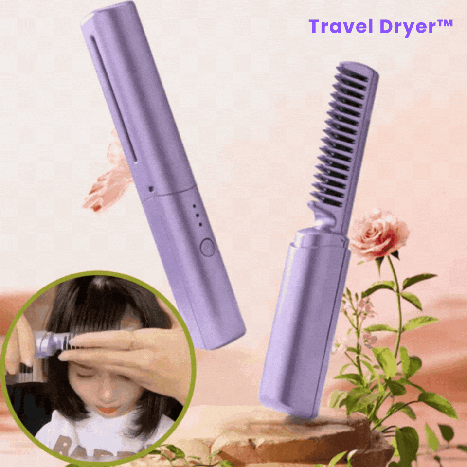 Skanto | Travel Dryer™ Fast and Easy Hair Styling On the Go in Just Minutes.