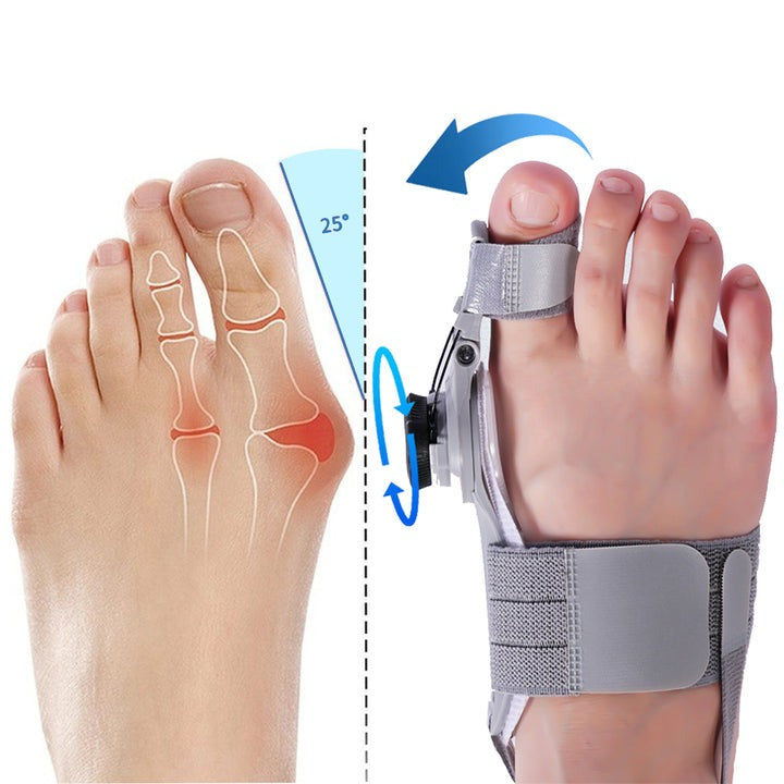 Skanto | Bunion Corrector Splint for Pain Relief and Alignment - Adjustable Foot Support for Hallux Valgus Treatment
