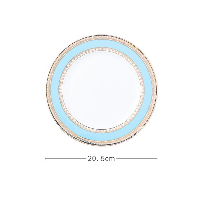 Turquoise 4-piece dinner set Bowlift