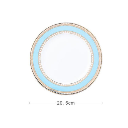 Turquoise 4-piece dinner set Bowlift