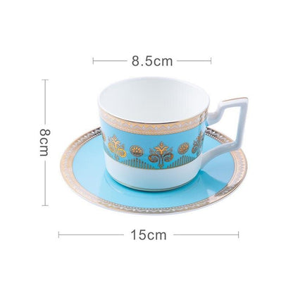 Turquoise 4-piece dinner set Bowlift